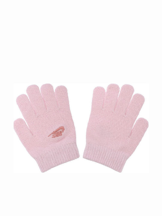 Kinder Mütze Set Fleece Rosa