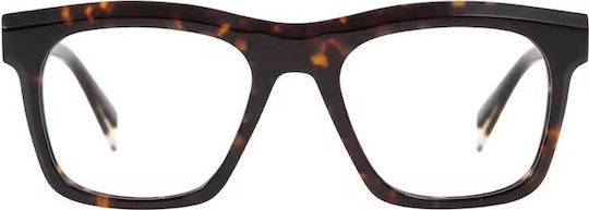 Gigi Barcelona Men's Acetate Brown Tortoise Eyeglass Frame 6742/2