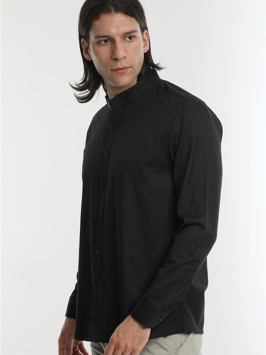Langärmlig Hemd Black
