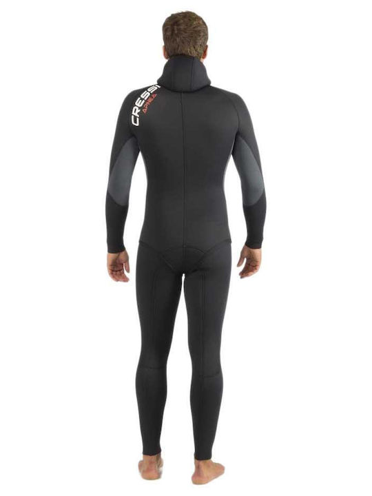 CressiSub Apnea Costum Divizibil De Neopren Negru 7mm
