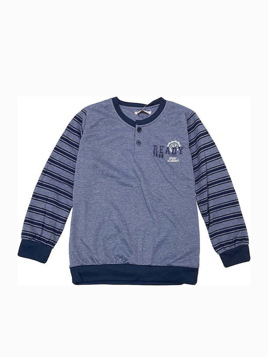 Ustyle Kids' Pajamas Winter Cotton Blue