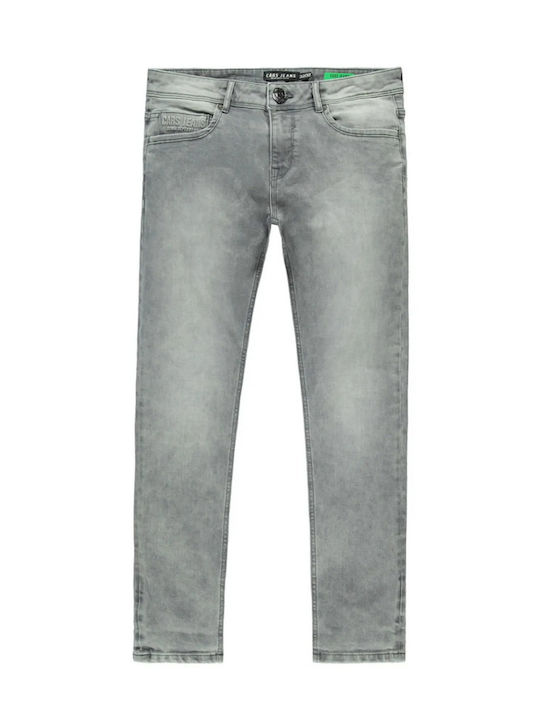 Men's Jeans Pants with Regular Fit Grey