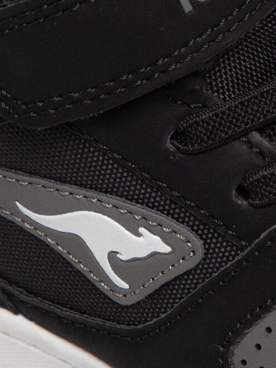 Kids Sneakers High with Scratch Black