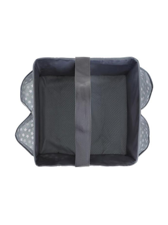Dreambaby Kinderzimmer-Aufbewahrungskörbe Kosmetik Stars Grau