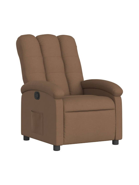 Relaxsessel mit Fußhocker Coffee 70x93x101cm