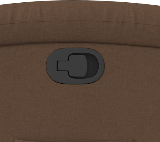 Relaxsessel mit Fußhocker Coffee 70x92x99.5cm