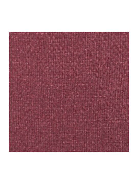 Relaxsessel mit Fußhocker Bordeaux 70x93x101cm