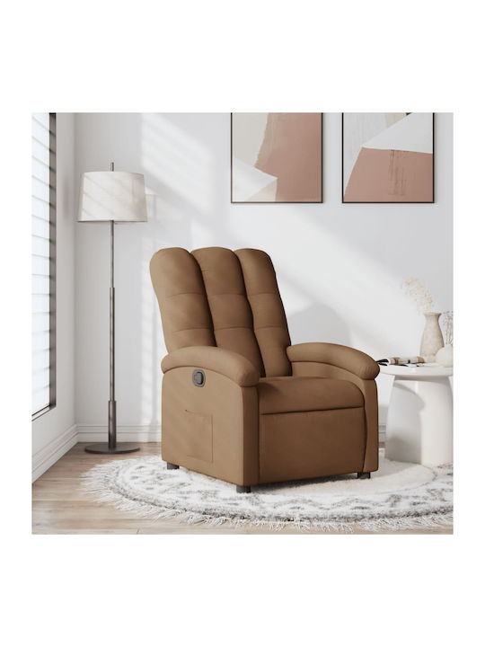 Relaxsessel mit Fußhocker Coffee 70x93x101cm