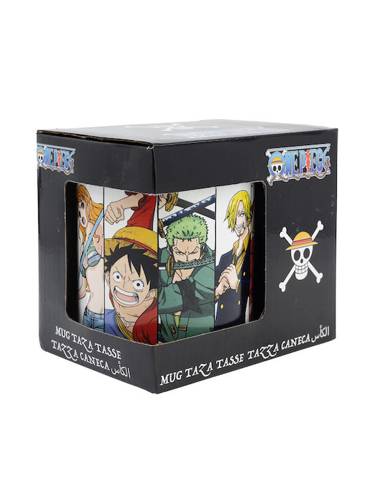 Stor One Piece Crew Battle Чаша Керамично Многоцветна 325мл