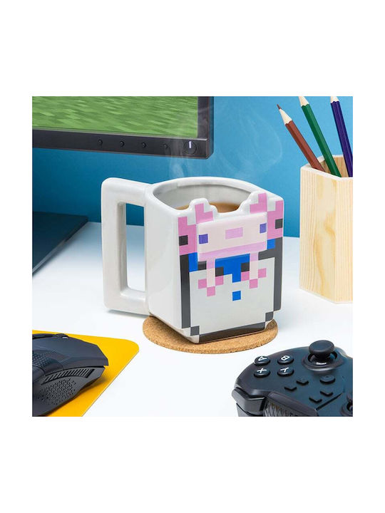 Paladone Minecraft Tasse Keramik Gray 400ml 1Stück