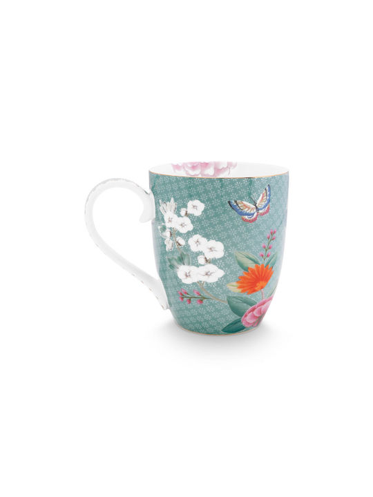 PiP Studio Blushing Birds Cană Ceramică Blue 450ml 1buc