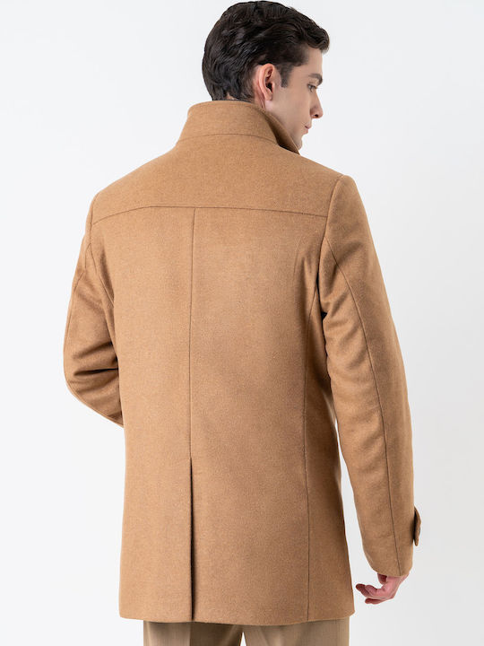 Herren Mantel Camel.