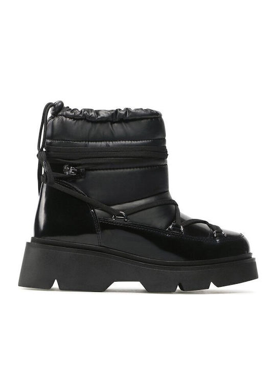 Stiefeletten Damen Schwarz