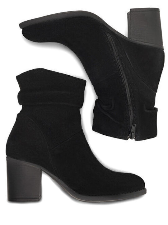 Damen Chelsea Stiefeletten Schwarz