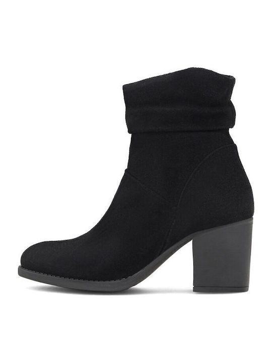 Damen Chelsea Stiefeletten Schwarz