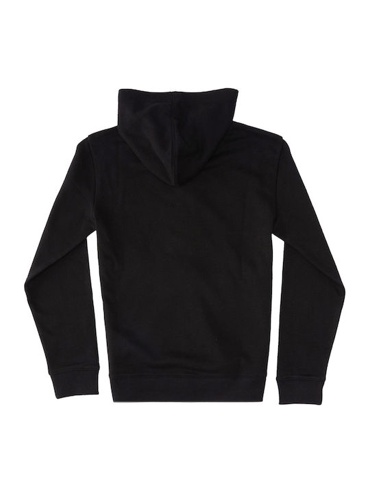 Παιδική Ζακέτα Φούτερ με Κουκούλα Μαύρο (KVJ0/BLACK) Star