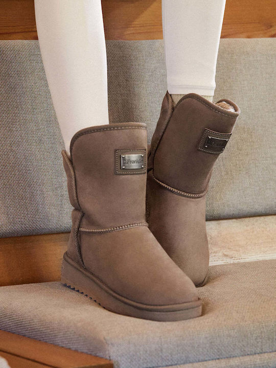 Nordic Women's Ankle Boots Brown