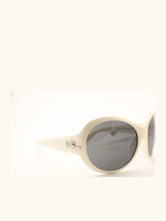 Ralph Lauren Damen Sonnenbrille mit Weiß Kunststoff Gestell PH8031 510187