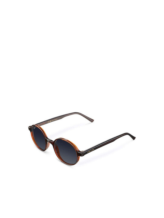 Meller Sunglasses with Burgundy Plastic Frame and Gray Polarized Lens KR3-TEZAGREY