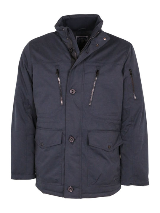 New York Tailors Men's Winter Jacket Blue