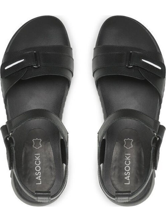 Sandale casual damă în Culoare Negru