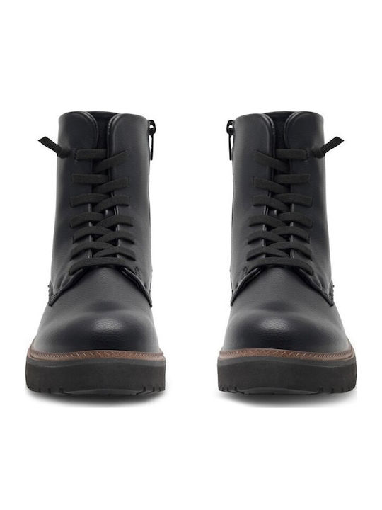 Damen Chelsea Stiefeletten Schwarz