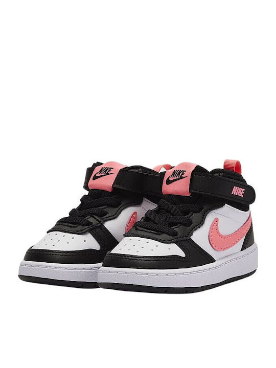 Court Borough Mid 2 Tdv Παιδικά Sneakers High με Σκρατς Πολύχρωμα CD7784-005