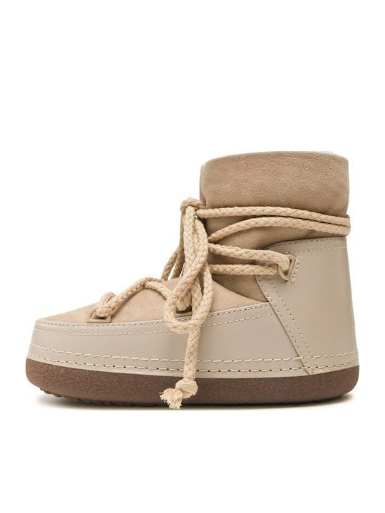 Damen-Schneestiefel Beige