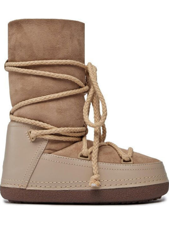 Damenstiefel Beige