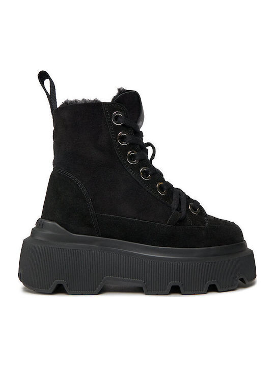 Damenstiefel Schwarz