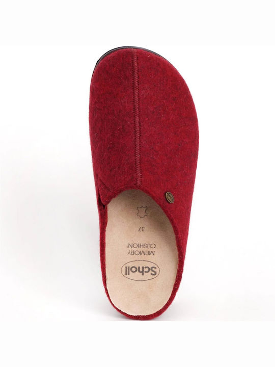 Anatomical Women's Slippers in Red color