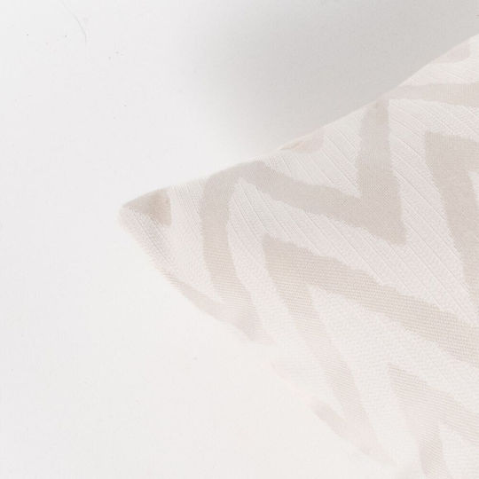 Linea Interiors Μαξιλάρι Μπεζ 45x45εκ.