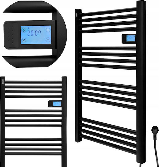 Warmtec Varilla Ηλεκτρική Πετσετοκρεμάστρα 500W 96x53cm Μαύρη