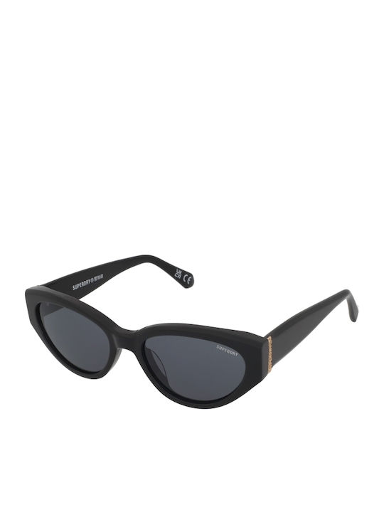 Superdry Sunglasses Μαύρα with Acetate Frame & Black Lens Superdry Sunglasses Μαύρα with Acetate Frame & Black Lens