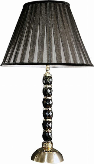DITS Lighting Cristal Lampă de masă cu Abajur Albastru