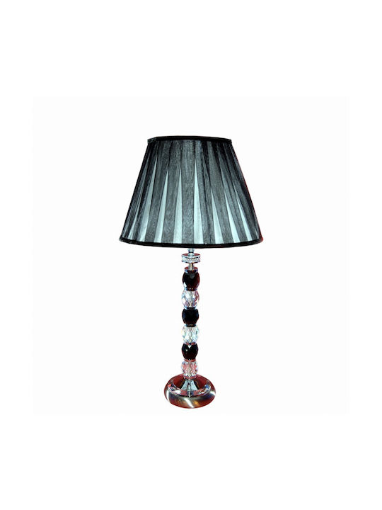 DITS Lighting Κρυστάλλινο Πορτατίφ με Μπλε Καπέλο