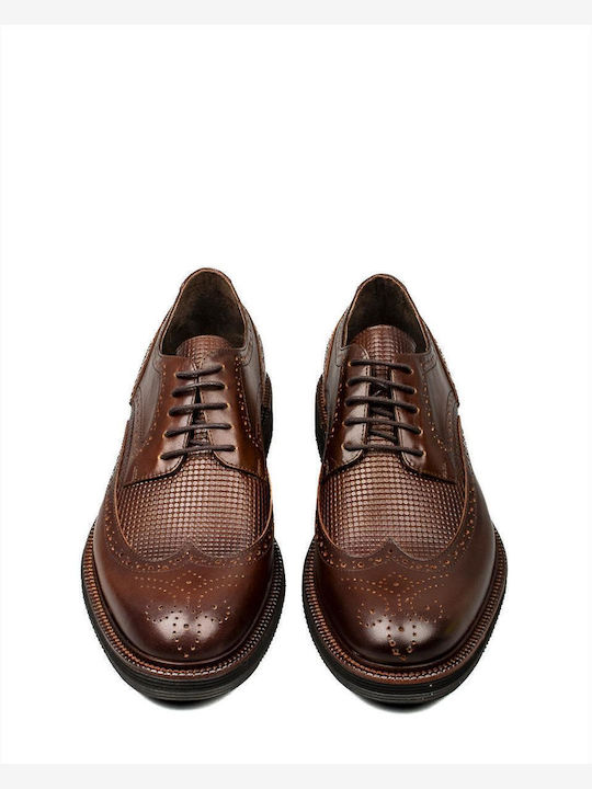 Men's Leather Oxfords Brown