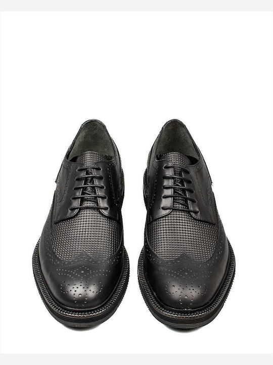 Men's Leather Oxfords Black