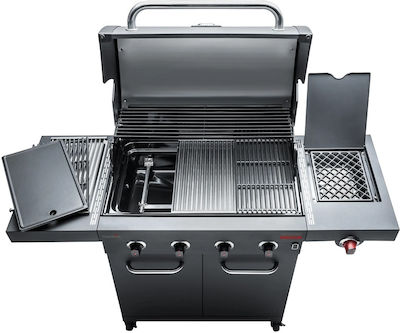 Char-Broil Professional Power Edition Gasgrill Gusseisen Rost mit und Seitenbrenner Infrarot