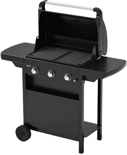 Campingaz Compact 3 L Grătar pe gaz Din fontă Grătar 61bucx35buccm cu 3 buc 7.5kW