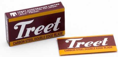 Treet Double Edge Replacement Blades 10pcs