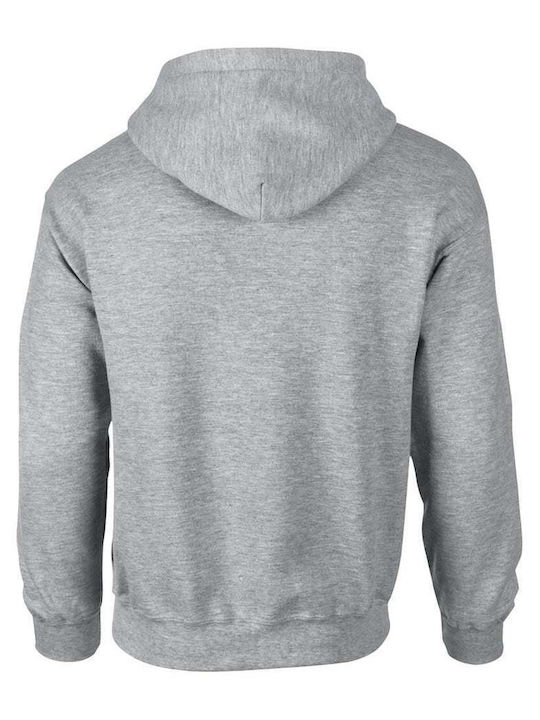 Gildan Werbe-Hoodie in Gray Farbe