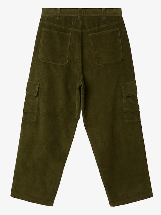 Παντελόνι Cargo σε Baggy Γραμμή Army green.