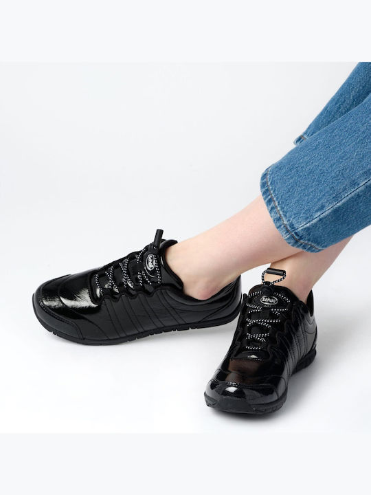 Wind Step Γυναικεία Ανατομικά Sneakers Μαύρο