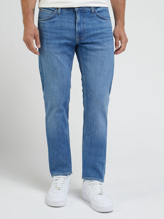 Daren Herren Jeanshose Elastisch mit Regulär Gerade Anwendung Hellblau