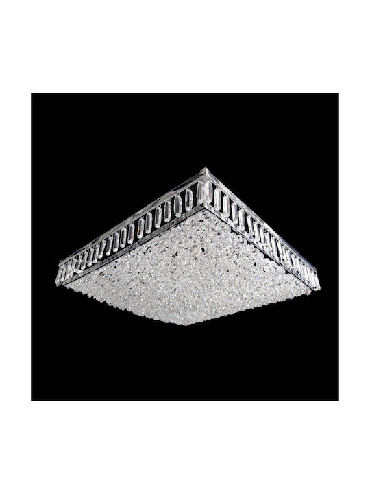DITS Lighting Πλαφονιέρα Οροφής με Κρύσταλλα