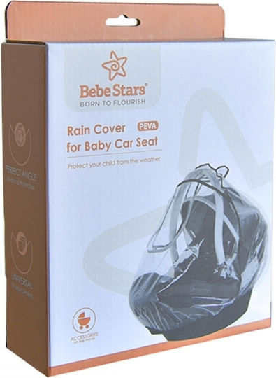 Bebe Stars Αδιάβροχο Μαύρο Stars