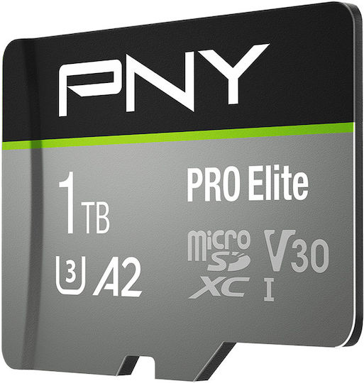 PNY Pro Elite SDXC 1TB U3 V30 A2 UHS-I 100MB/s