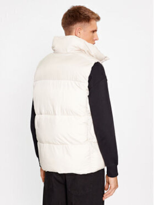 Puffect Ii Sleeveless Jacket Dark Stone