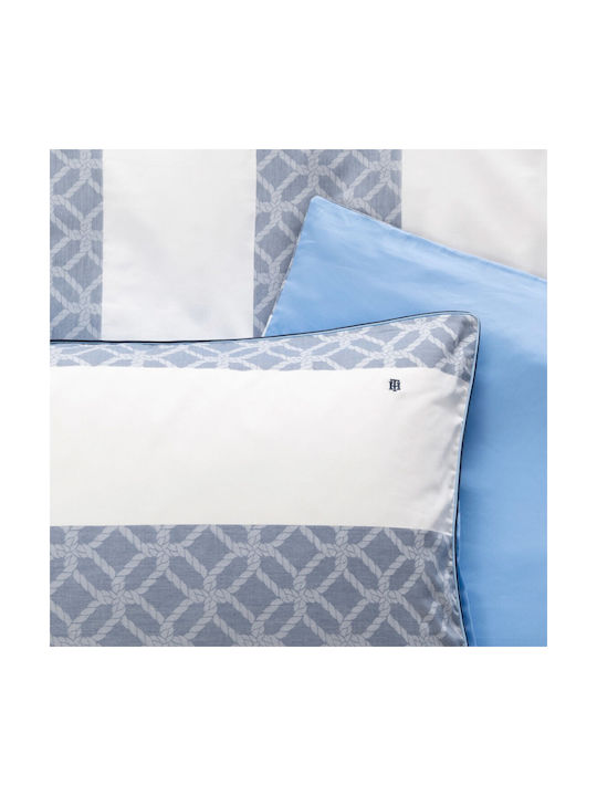 Tommy Hilfiger Newport Pillowcase Oxford Blue 50x80cm.